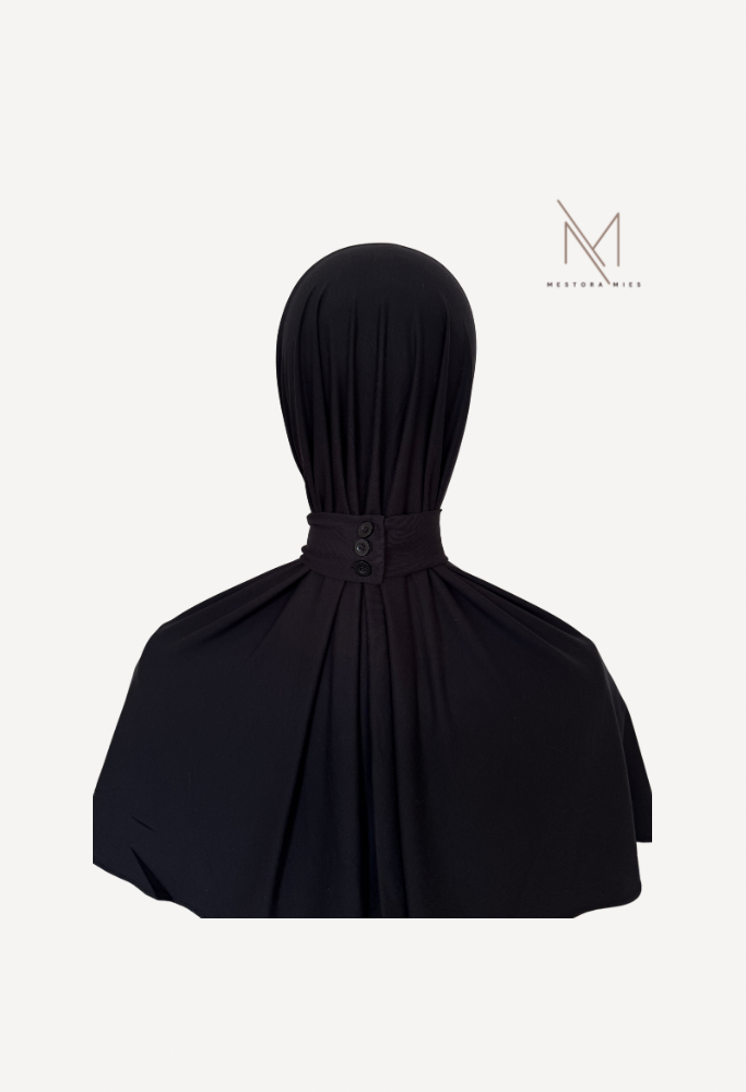 instant hoofddoek bamboe jersey