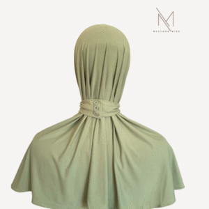 Instant hoofddoek - pastelgroen