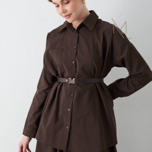 katoenen twinset rok blouse co-ordset