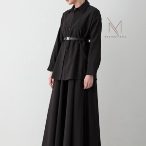 katoenen twinset rok blouse co-ordset
