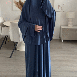 khimaar abaya set jersey stof
