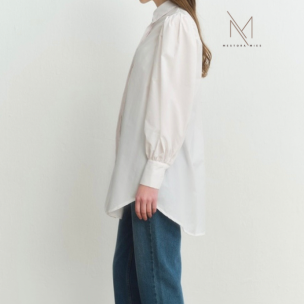 HOOOPS Ballonmouwen blouse