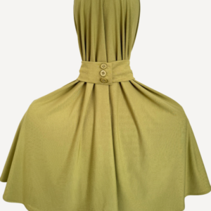 Instant bamboe jersey - appeltjes groen