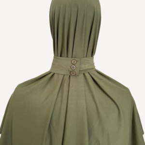 Instant bamboe jersey - olijfgroen