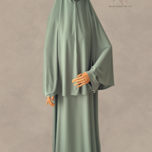 Khimaar & Abaya set mintgroen
