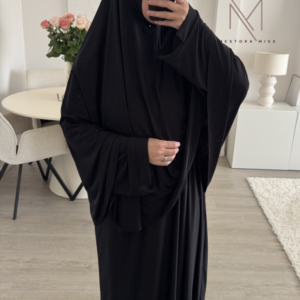 abaya en khimaar set premium jersey