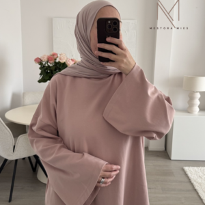 basic tshirt lange mouwen instant hoofddoek bamboe jersey zara