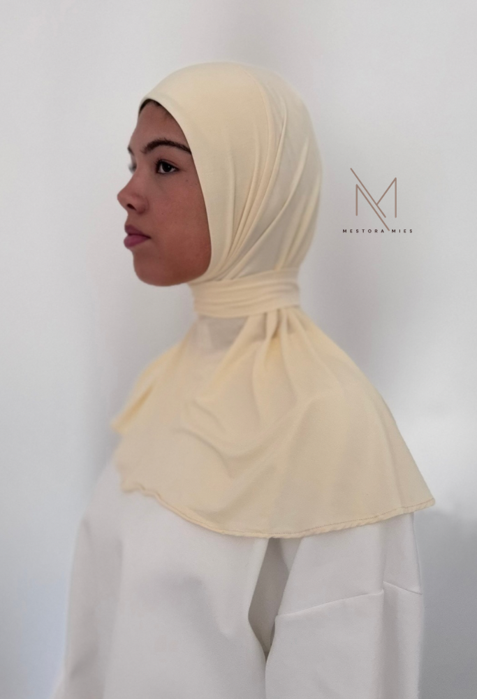 hoofddoek instant bamboe jersey