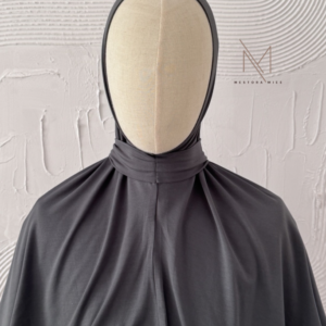 Charcaol grey bamboo jersey