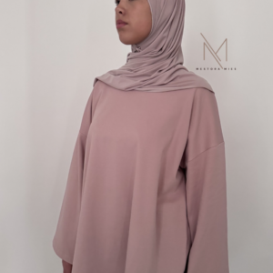 oversized tshirt met lange mouwen