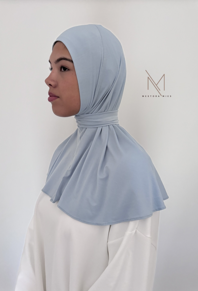 Instant bamboe jersey hoofddoek