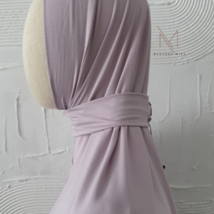 soft lilac - hoofddoek bamboo jersey instant