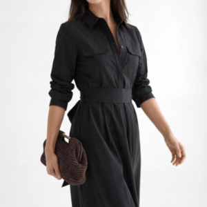 HOOOPS Shirt dress black