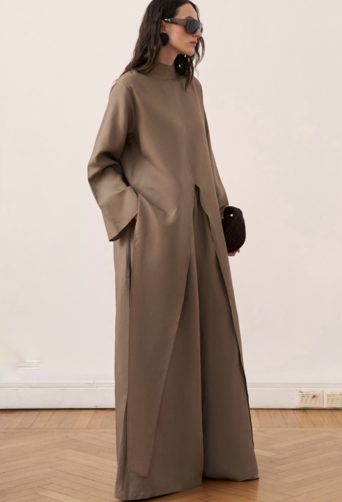 Rasha Slit Tunic Set