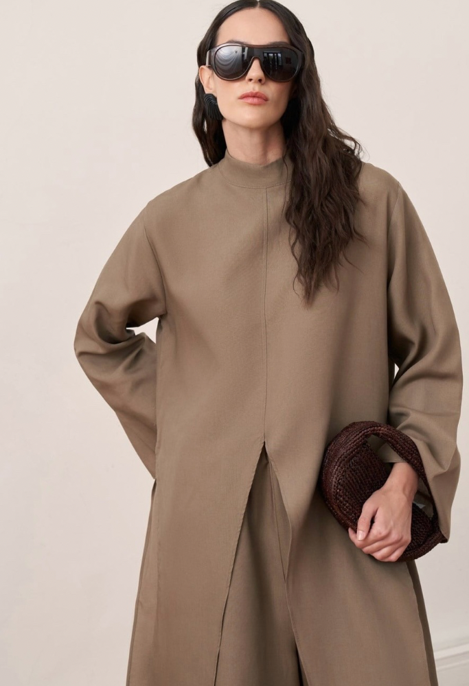 Rasha Slit Tunic Set
