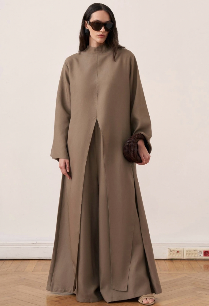 Rasha Slit Tunic Set