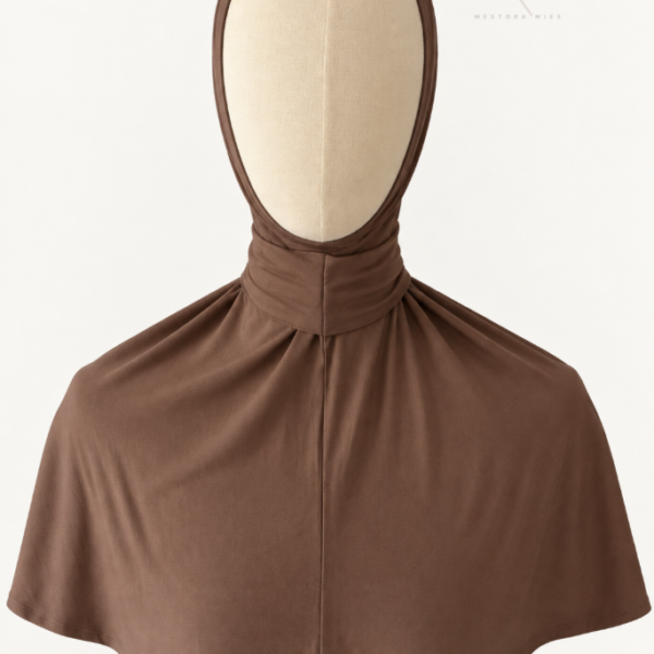 bruine instant hijab bamboo jersey