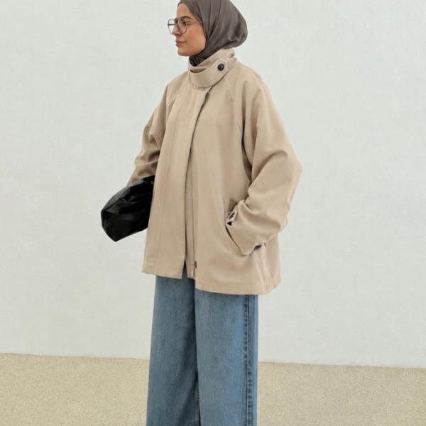 korte trenchcoat