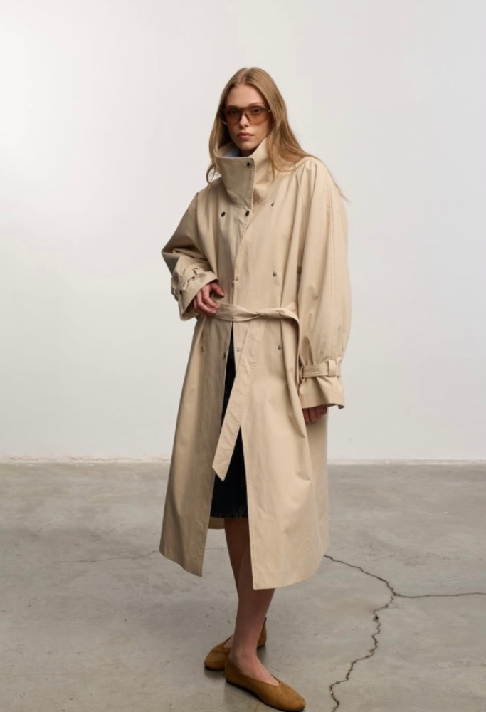 lange trenchcoat